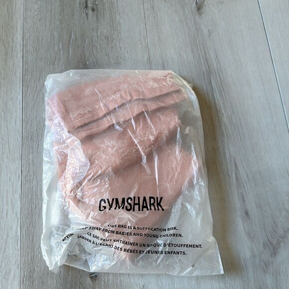 GYMSHARK ADAPT CAMO SEAMLESS SHORTS Misty‎ Pink/Hazy Pink Small NWT in packaging - Picture 7 of 8
